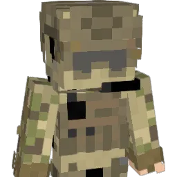 CashenCartoonz Minecraft avatar bust