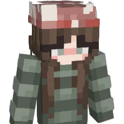 Cassiecraft08 Minecraft avatar bust