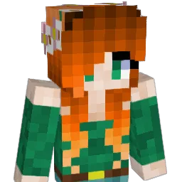 Cassieee14 Minecraft avatar bust
