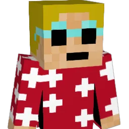Cassinoman Minecraft avatar bust