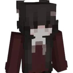 Catgjrl Minecraft avatar bust