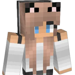 Catsana Minecraft avatar bust