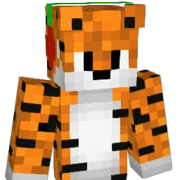 Catstock Minecraft avatar bust