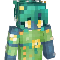Cattacular Minecraft avatar bust