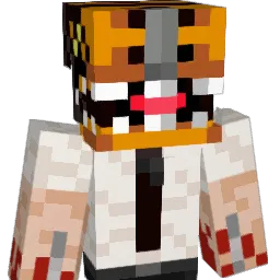 CazInc Minecraft avatar bust