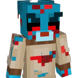 Certained Minecraft avatar bust