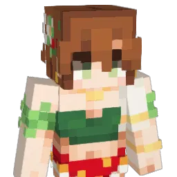 Ceruleana Minecraft avatar bust