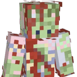 Ch0cCh1p Minecraft avatar bust