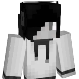 Chaaa Minecraft avatar bust