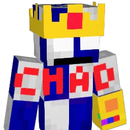 Chaaaaaaad Minecraft avatar bust