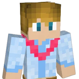 Chadzley Minecraft avatar bust