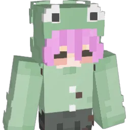 Chandelurien Minecraft avatar bust