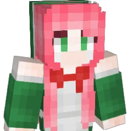 CharMomone Minecraft avatar bust