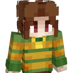 Chara718 Minecraft avatar bust