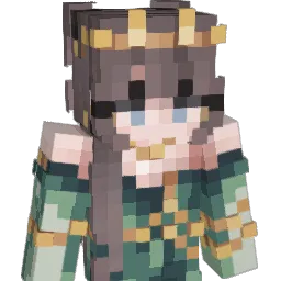 CharaLunaria Minecraft avatar bust