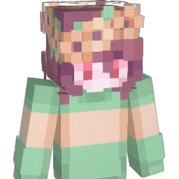 CharaaLikeU Minecraft avatar bust