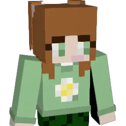 Charamelatte Minecraft avatar bust