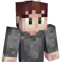 CharcoaI Minecraft avatar bust