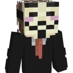 Chazh Minecraft avatar bust