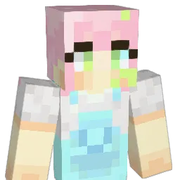 Cheashire Minecraft avatar bust