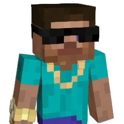 Cheatbert Minecraft avatar bust