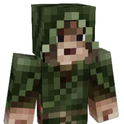 Chedinater Minecraft avatar bust