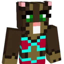 CheekyLady Minecraft avatar bust