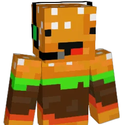 Cheeseburger808 Minecraft avatar bust