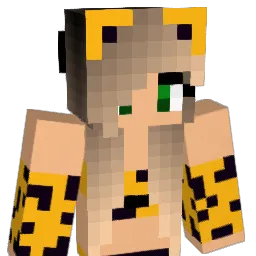 Cheetahsify Minecraft avatar bust