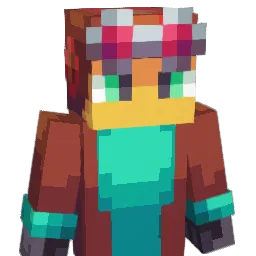 Cheezbunni Minecraft avatar bust
