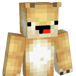 CheezyBurgerz Minecraft avatar bust