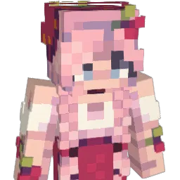 Cherias Minecraft avatar bust
