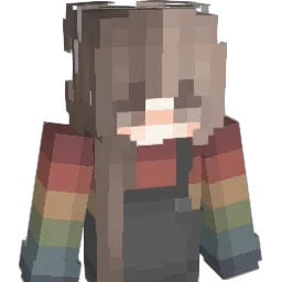 CherryLass Minecraft avatar bust