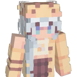 CherryMunchkins Minecraft avatar bust