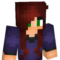 Cherryheart Minecraft avatar bust
