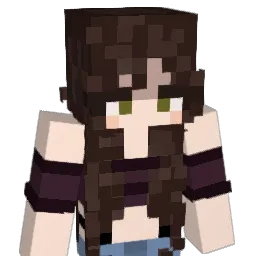 Cherrylil Minecraft avatar bust