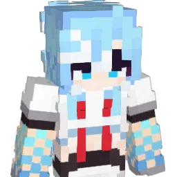 Cherylchan Minecraft avatar bust