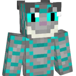 Cheshracat Minecraft avatar bust
