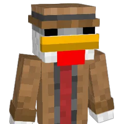 Chicken8uttYT Minecraft avatar bust