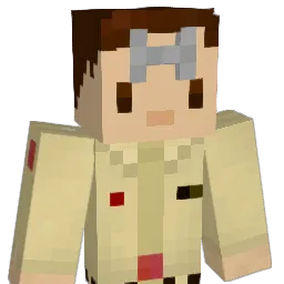 ChickenMen Minecraft avatar bust