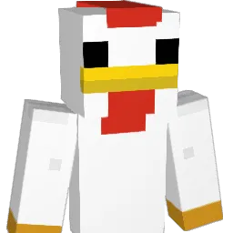 ChickenThuggin Minecraft avatar bust