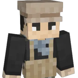 Chickenbumps Minecraft avatar bust