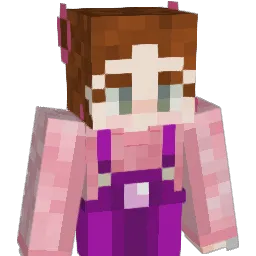ChiiBeans Minecraft avatar bust