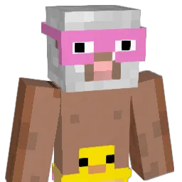 Chile Minecraft avatar bust