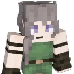 Chimikyuu Minecraft avatar bust