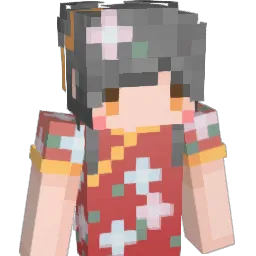China_San Minecraft avatar bust