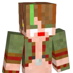 Chinmashi Minecraft avatar bust