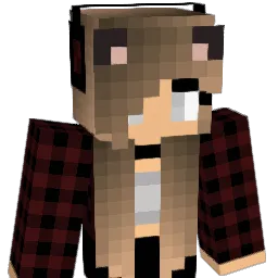 ChloeBear Minecraft avatar bust