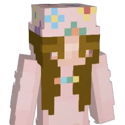 ChloeIsNotTyping Minecraft avatar bust