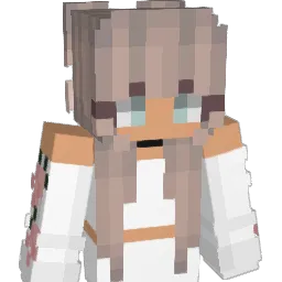 Chloecrumpet Minecraft avatar bust